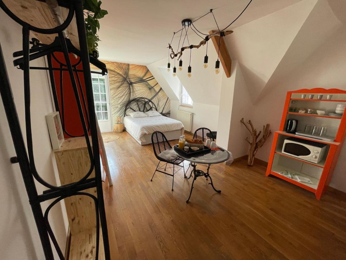 Belle Chambre Double Orange Tout Bonnement Bien Putot-en-Auge 外观 照片