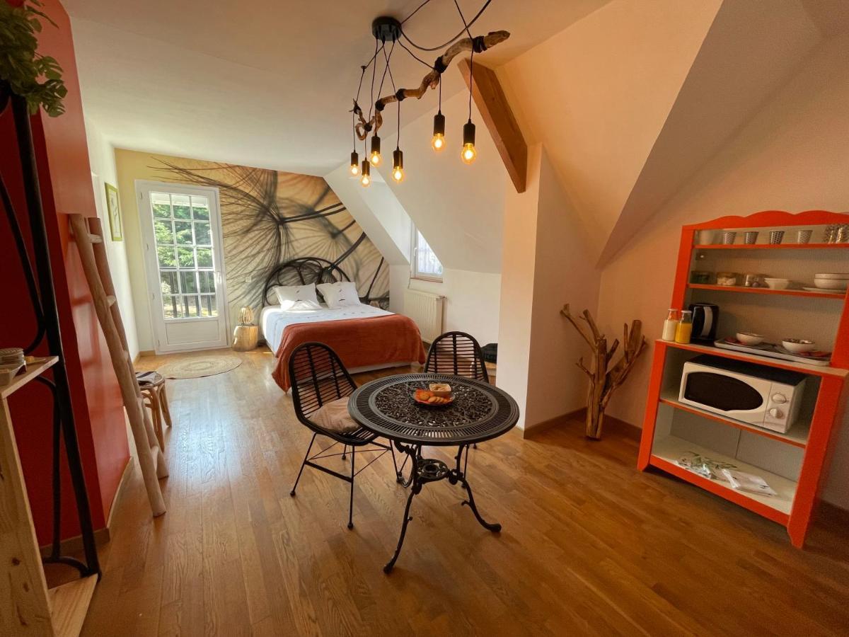 Belle Chambre Double Orange Tout Bonnement Bien Putot-en-Auge 外观 照片